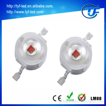 Best price 660nm red led 1w deep red grow light